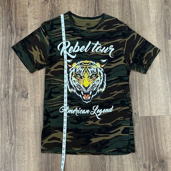 Chill Camo Tiger Tee Sz M - Picture 3 of 6